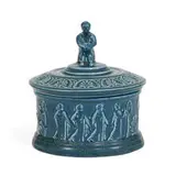 Arthur Conant for Rookwood Pottery, uncommon porcelain circular box