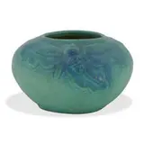Van Briggle Pottery, acorn and oak leaf vase