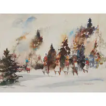 Jeffrey Lunge, Hopi Winter Solstice Kachinas