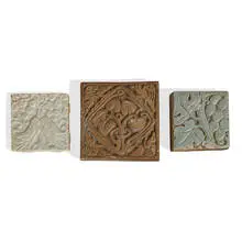 Ernest A. Batchelder, group of tiles, three