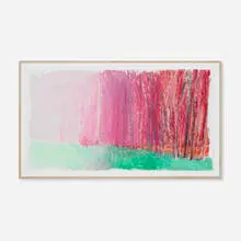 Wolf Kahn, untitled, 1986, monotype on paper