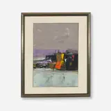 Donald Hamilton Fraser, Landscape Study - Pink Sky