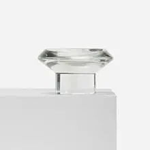 bowl by Karl Springer, c. 1980, glass, sold Sep 2012