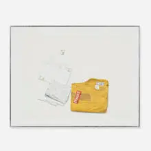 Paul Sarkisian, untitled, 1975, oil pastel on paper