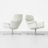 Pierre Paulin, Tulip lounge chairs, pair