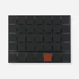 Jesús Rafael Soto, Homenaje al Humano, 1976, lacquered wood, enameled aluminum