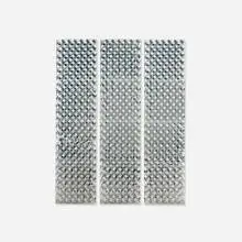 Modern, illuminated panels, c. 1975, acrylic, mylar
