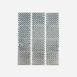 Modern, illuminated panels, c. 1975, acrylic, mylar