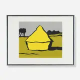 Roy Lichtenstein, Haystack, 1969, screenprint on paper