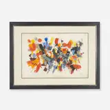 John Von Vicht, untitled, 1961, gouache on Japanese paper