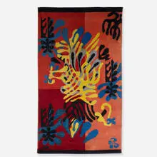 Mimosa carpet by Henri Matisse, 1951, hand-woven wool, sold Apr 2012