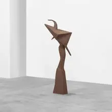 Richard Hunt, Hybrid Figure, 1976, welded steel