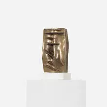 Giò Pomodoro, untitled, 1969, bronze, marble