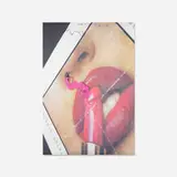 Dan Colen and Nate Lowman, Lipstick (Clo$ing Down $ale), 2011, printed paper