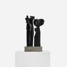 Dimitri Hadzi, Cassiopeia, 1982, bronze, granite