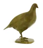 Adrian Sorrell, Untitled, Adrian Sorrell (1932-2001) PARTRIDGE Bronze with green patina