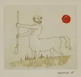 Toni Casalonga, Untitled, b.1938) Two etching and aquatints printed in colours