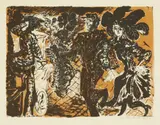 Ceri Richards, Untitled, 1903-1971) COSTERS DANCING (SANESI 22) Lithograph printed in colours