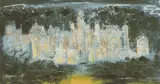 John Piper, Untitled, 1903-1992) HARLAXTON BLUE (LEVINSON 270) Screenprint in colours