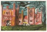 John Piper, Untitled, 1903-1992) EAST BARSHAM MANOR (LEVINSON 320) Screenprint in colours