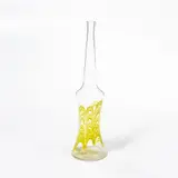 circa 1965, unsigned, "Murano Glass Made in Italy" foil label, ht. 14 3/4 in. by Fratelli Toso Murano Glass Bottle, circa 1965, unsigned, "Murano Glass Made in Italy" foil label, ht, offered Apr 2023