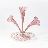 Murano Glass Epergne, early 20th century, unmarked, ht. 16 in.