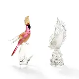 Untitled by Art Glass Cockatoo and Fish, 1960, sold Apr 2023