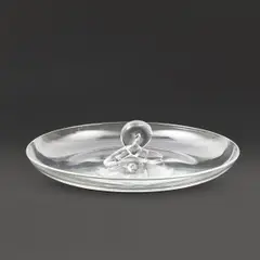 Lloyd Atkins, for Steuben Crystal "Canape Plate"