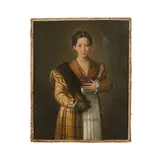Portrait d'une jeune femme appelée « Antea » by dit le Parmesan Girolamo Francesco Mazzola, oil on card, offered Nov 2023