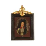 Ecole française, Portrait de gentilhomme en armure