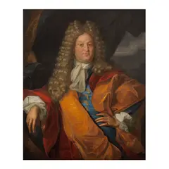 Nicolas de Largillière, Portrait de gentilhomme, oil on canvas
