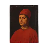 Antonello de Messine, Portrait d'homme, oil on panel