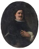 Portrait d'homme by Juan Bautista Martinez del Mazo, oil on canvas, oval, sold Nov 2023