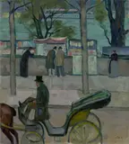 Emil Orlík, An der Seine, Paris