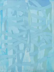 FESSELUNG by Werner Berges, 1973, Acryl und Öl auf Aluminium, sold May 2019