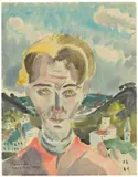 Walter Gramatté, Selbst in Barcelona