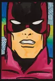 John Matos, Daredevil, 1994, Gouache on paper