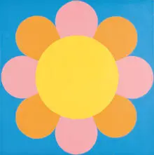 Jim Isermann, Untitled, 1985, Acrylic on wood board