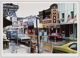 Davis Cone, Roxy/Rainy Day, 1994, Serigraph