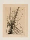 Hans Hartung, Abstract Composition #05 and #06