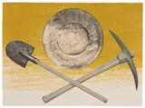 Ed Ruscha, Pick, Pan, Shovel