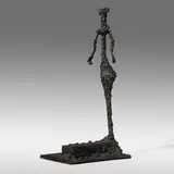 George Condo, Standing Female Form, 1988, bronze