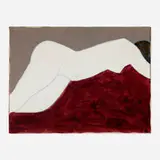 March Avery, Sleeping Nude, 1967, oil on canvas