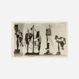 David Smith, Untitled, 1947-48, vintage photograph printed on postcard