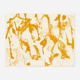 Lee Krasner, Primary Series: Gold Stone, 1969, lithograph on Arches