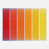 Richard Anuszkiewicz, Untitled, 1968, acrylic on wood board