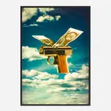 David Byrne, Stairway to Heaven: Democracy, 1996, Cibatransparency on lightbox