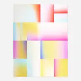 Rafaël Rozendaal, Into Time 13 08 22, 2013, lenticular print
