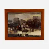 Donald Deskey, Untitled (New York Harbor)