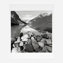 Lake Louise by Lee Friedlander, 2000, gelatin silver print, sold Mar 2021
